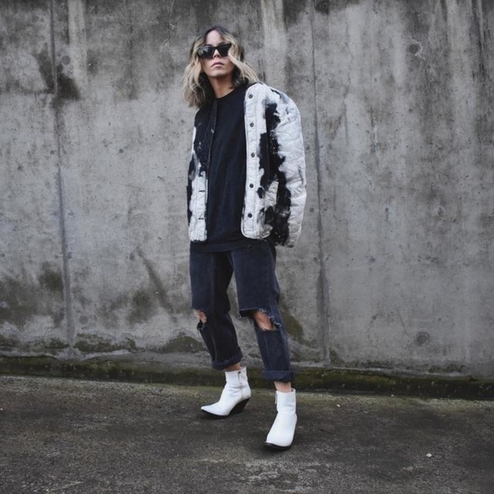 NWT Allsaints Tie Dye Nora Jacket